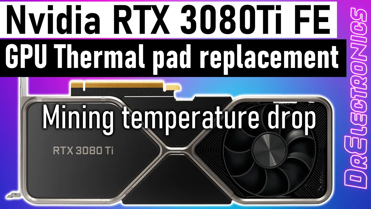 RTX 3080Ti Thermal pad replacement